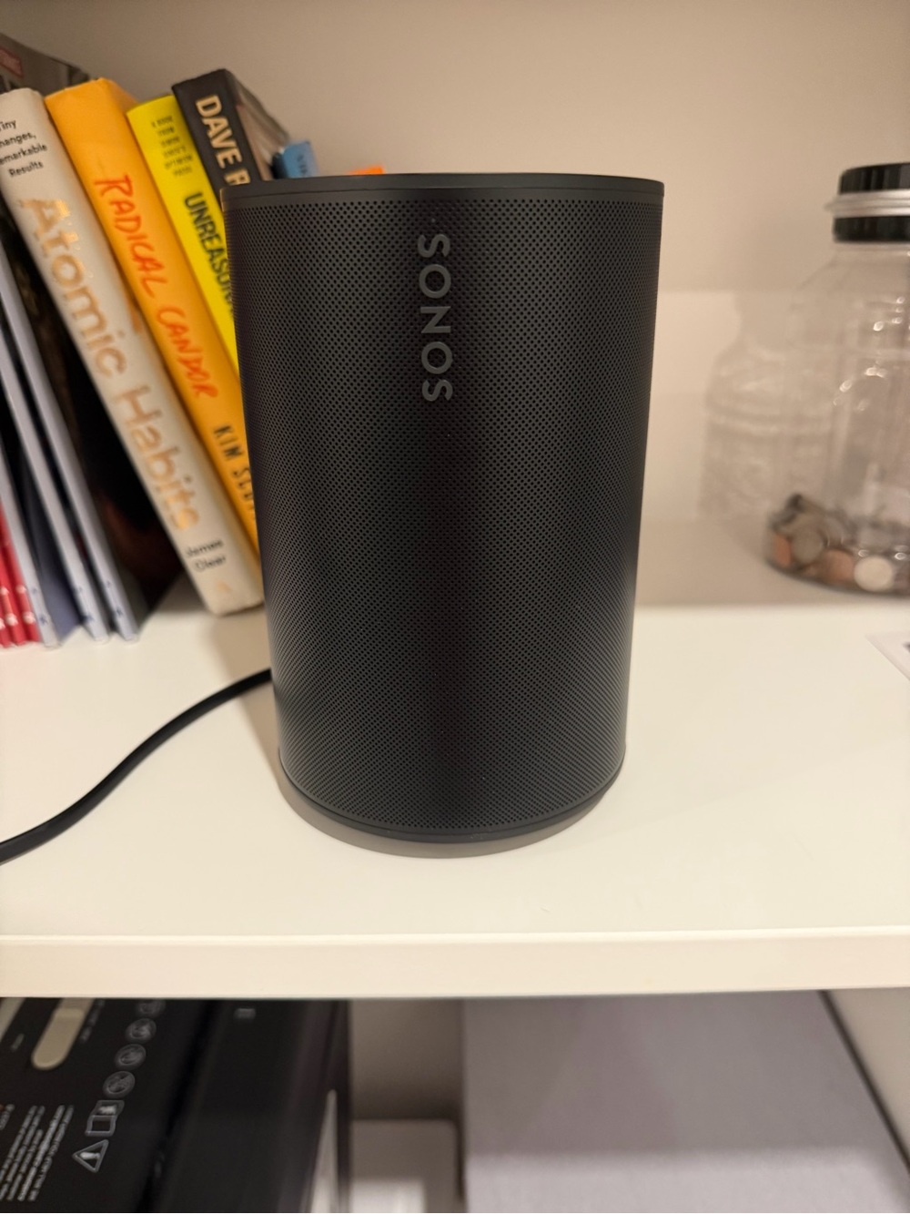 Sonos Black Portable Wireless Speaker - Alexa